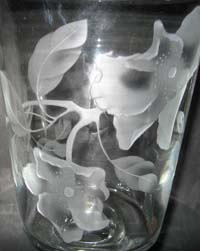 Tiffin Open Rose Sand Carving