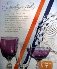 Fostoria American Lady Ad
