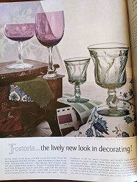 Fostoria Stemware Ad