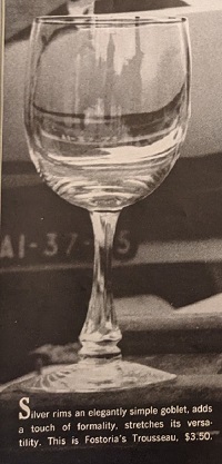 Fostoria Trousseau Ad