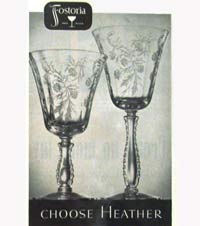 Fostoria Heather Advertisement