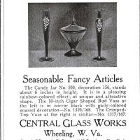 Central Glass Works Advertisement