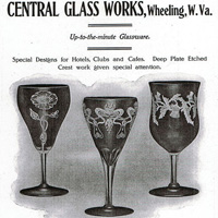 Central Glass Works Advertisement