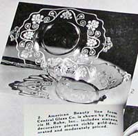 Central Glass Works American Beauty Advertisement