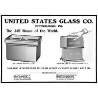 U. S. Glass Advertisement for Butter Jar