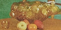 U. S. Glass Punch Bowl Set Ad
