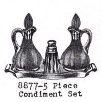 Tiffin Five-Piece Condiment & Breakfast Sets