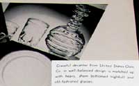 U. S. Glass Decanter Ad
