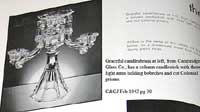 Cambridge Candleabrum Advertisement