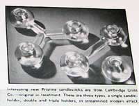Cambridge Pristine Candleholders Advertisement