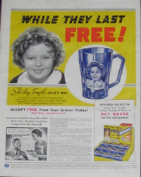Hazel-Atlas Shirley Temple Ad