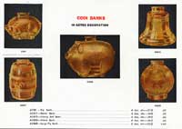 Anchor Hocking Coin Banks Catalog Page