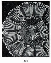Anchor Hocking #689 Egg Plate