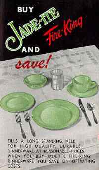 Anchor Hocking Fire-King Restaurant Ware Brochure
