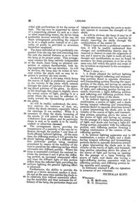 Pittsburgh Lamp, Brass & Glass Light Fixture Patent 1325642-3