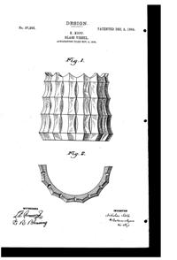 Pittsburgh Lamp, Brass & Glass Vessel Design Patent D 37255-1 Pittsburgh Lamp, Brass & Glass Vessel Design Patent D 37255-1