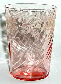 Bartlett-Collins # 416 Tumbler w/ Decoration #26