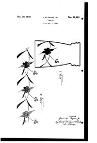 Dunbar Tumbler Design Patent D 82953-1