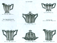 Indiana #  125 Cream, Sugar & Better Sets Catalog Page