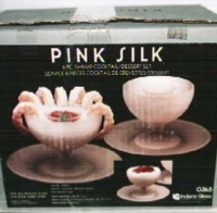 Indiana Pink Silk Glassware Box