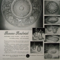 Duncan & Miller Sandwich Advertisement