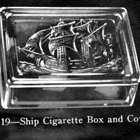 Duncan & Miller #  19 Ship Cigarette Box Catalog Page