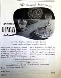 Duncan & Miller Hobnail Ad