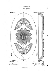 Fry Cut Dish Design Patent D 44914-1