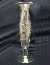 Fostoria Vase Made in Romania