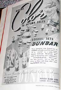 Dunbar Cordial Set