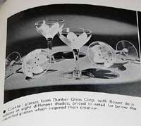 Dunbar Painted Flower Stems Ad