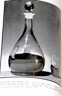 Dunbar Sailboats Decanter
