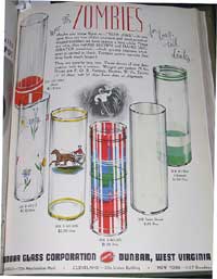 Dunbar Zombie Glasses Ad