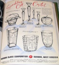 Dunbar Sparkling Cut Crystal