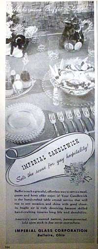 Imperial Candlewick Ad