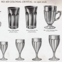 Imperial # 600 Colonial Crystal Catalog Page