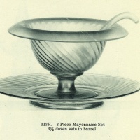 Imperial # 313R Mayonnaise Set Catalog Page