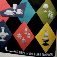 Imperial Milk Glass Advertisement