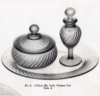 Imperial #   9 My Lady Dresser Set Catalog Page