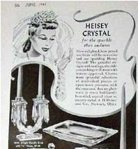 Heisey Advertisement