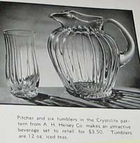 Heisey #1503 Crystolite Ad