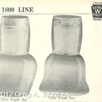 Westmoreland #1800 Line Night Set Catalog Page