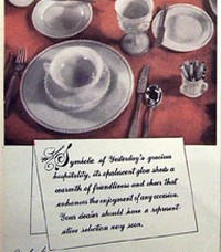 Westmoreland Milk Glass Ad