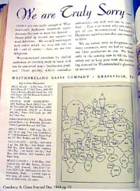 Westmoreland Ad - Left Side Page