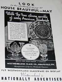 Westmoreland Princess Feather Ad