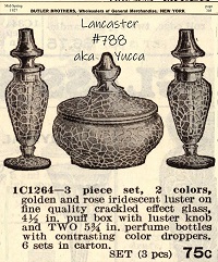 Lancaster #788 "Yucca" Ad