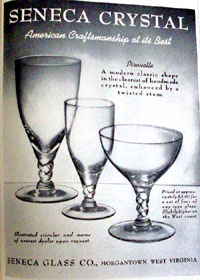 Seneca Crystal Ad