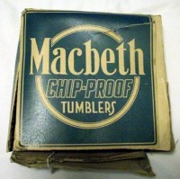 Macbeth-Evans Box of Tumblers