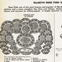 Macbeth-Evans 1936 R Pattern "American Sweetheart" Catalog Page