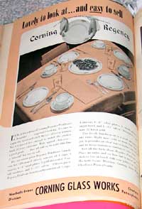 Corning Regency Ad (Petalware)